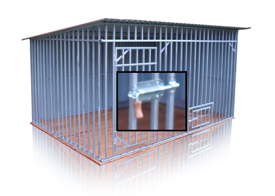 Eurostal - Hundezwinger 3 x 2 m