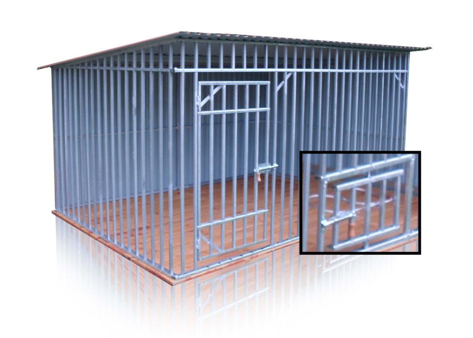 Eurostal - Hundezwinger 3 x 2 m