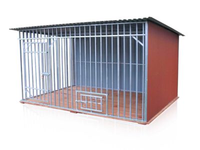 Eurostal - Hundezwinger 3 x 2 m - RAL 804 matt