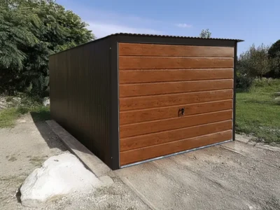 Blechgarage 3x5m Schwingtor Breitlamelle | Eurostal