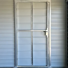 Tür 90 x 190 cm Schloss mit FAB-Türgriff – Rechte
